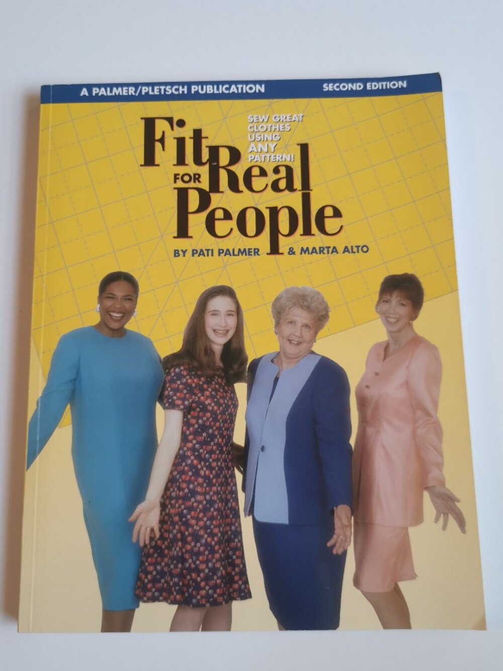 1998 Fit for Real People Book Sewing Sew Great Clothes Pattern Reference Guide